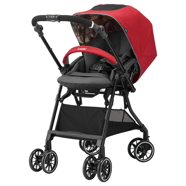 コンビエッグショックスゴかる4キャスバギーステップ&荷物入れ&荷物