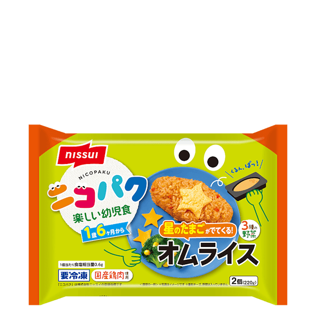 レンチン幼児食 ニコパク 1枚目